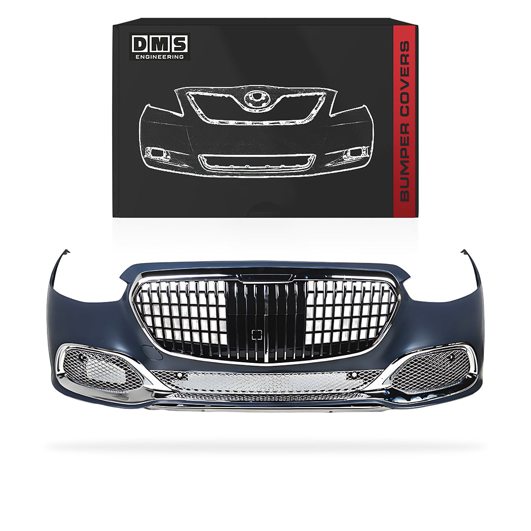 Mercedes-Benz S-Class W223 (2021 - 2024) Maybach Style Front Bumper Cover Kit