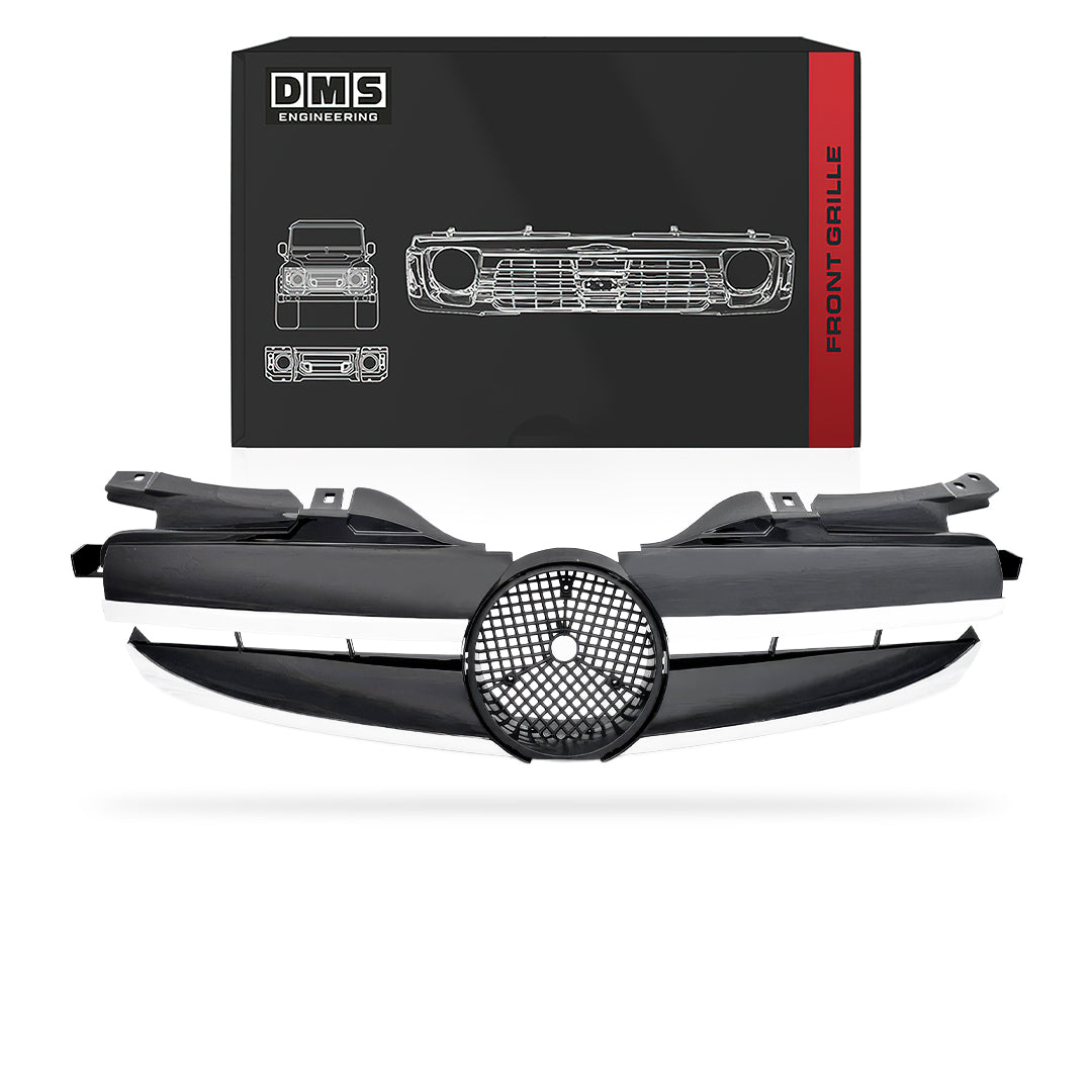 Mercedes-Benz SLK-Class R170 (1995 - 2004) Chrome Black / Chrome Silver AMG Style Grille