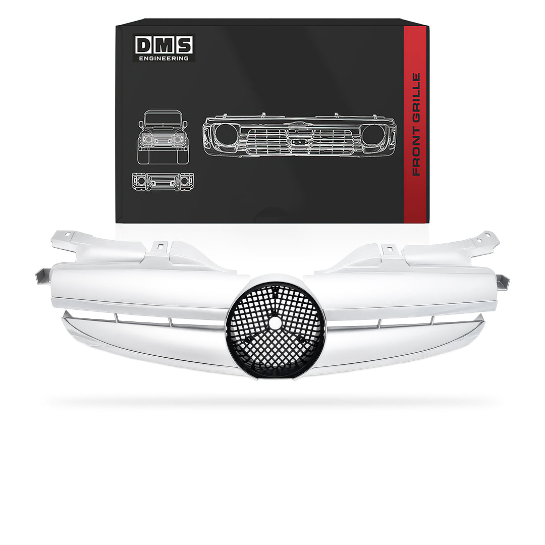 Mercedes-Benz SLK-Class R170 (1995 - 2004) Chrome Black / Chrome Silver AMG Style Grille