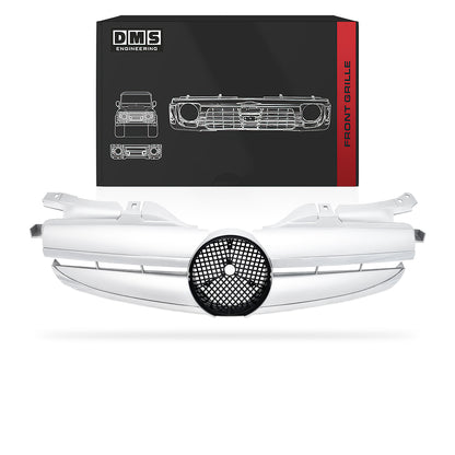 Mercedes-Benz SLK-Class R170 (1995 - 2004) Chrome Black / Chrome Silver AMG Style Grille