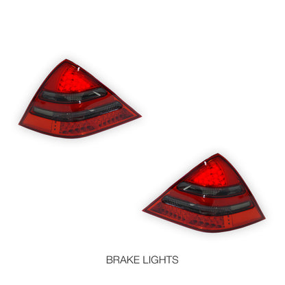 Mercedes-Benz SLK-Class R170 (1997 - 2005) LED Tail Lights LH + RH