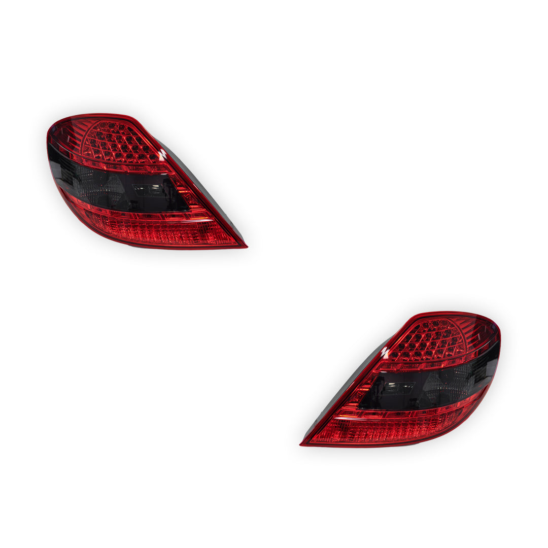 Mercedes-Benz SLK-Class R171 (2003 - 2010) Smoked Red LED Tail Lights LH + RH