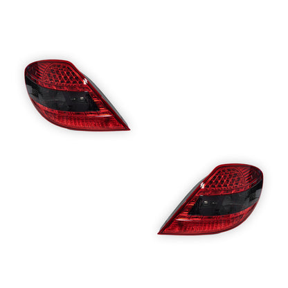 Mercedes-Benz SLK-Class R171 (2003 - 2010) Smoked Red LED Tail Lights LH + RH