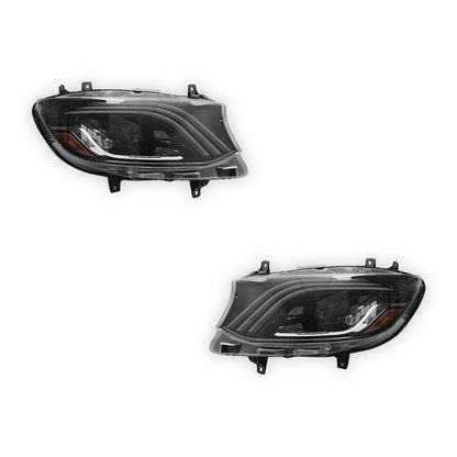 Mercedes-Benz Sprinter W907 (2019 - 2024) LED Sequential Projector Headlights LH + RH