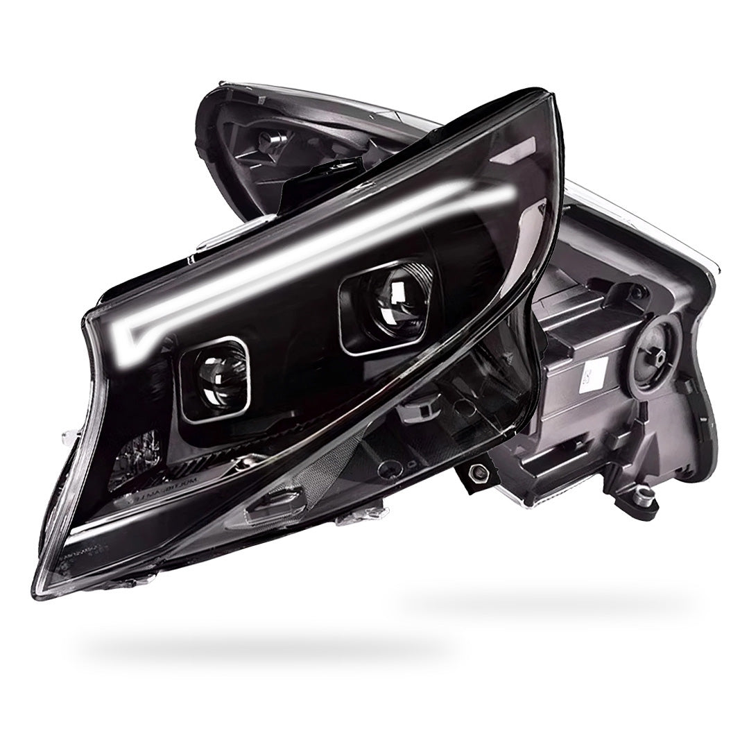 Mercedes-Benz Vito W447 (2015 - 2024) Crystal LED Style Sequential Projector Headlights LH + RH