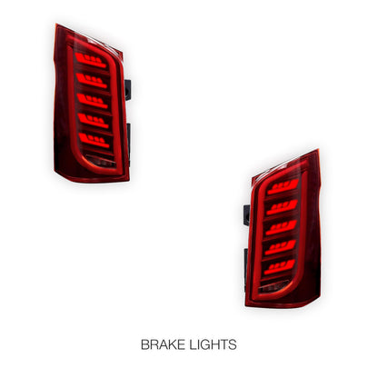 Mercedes-Benz Vito W447 (2016 - 2022) Sequential Red LED Tail Lights LH + RH