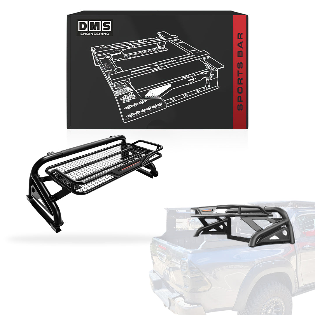 Mercedes-Benz X-Class W470 (2017 - 2020) Black Hawk Sports Bar With Cage