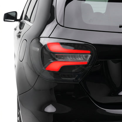 Mercedes-Benz A-Class W176 (2012 - 2018)  Smoked AMG A45 Update Style Full LED Tail Lights LH + RH installed