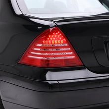 Mercedes-Benz C-Class W203 (2000 - 2004) Clear Red LED Tail Lights LH + RH