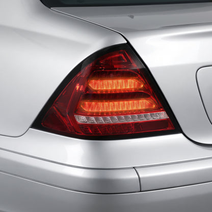 Mercedes-Benz C-Class W203 (2005 - 2007) Clear Red LED Tail Lights LH + RH