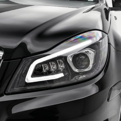 Mercedes-Benz C-Class W204 (2008- 2011) Xenon Laser LED DRL Projector Headlights LH + RH