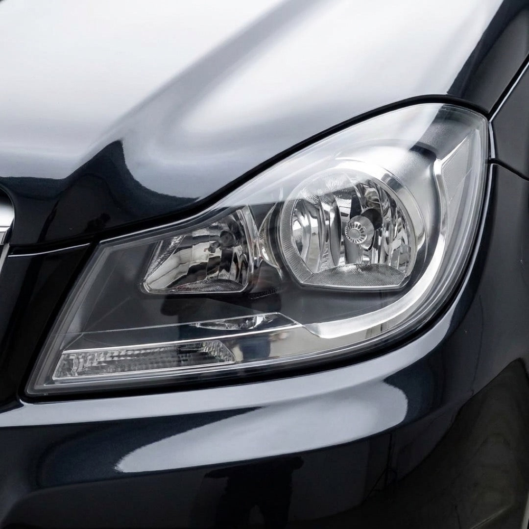 Mercedes-Benz C-Class W204 (2010 - 2014) Dark Grey Halogen Headlights LH + RH