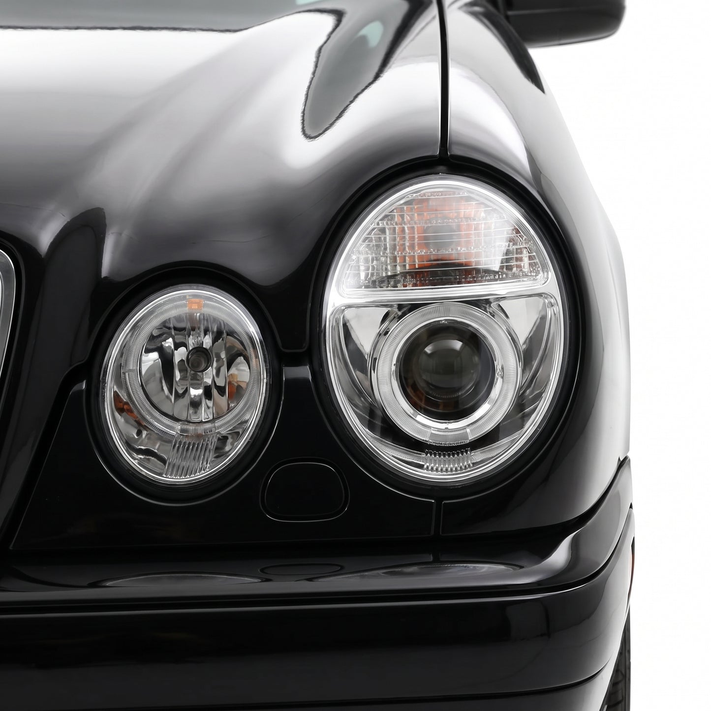 Mercedes-Benz E-Class W210 (1995 - 1999) Crystal Clear Projector Headlights LH + RH