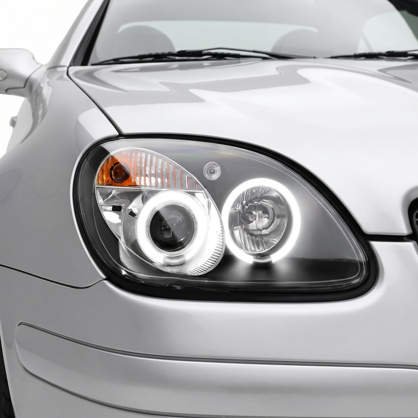 Mercedes-Benz SLK-Class R170 (1997 - 2004) CCFL Angel-Eye Projector Headlights LH + RH