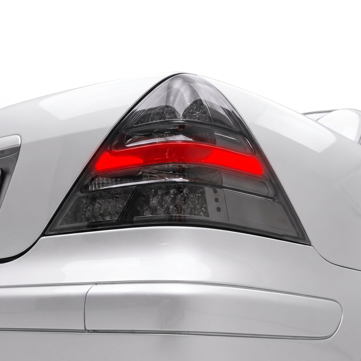 Mercedes-Benz SLK R170 (1997 - 2005) LED Tail Lights LH + RH installed close-up