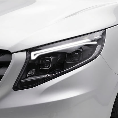 Mercedes-Benz Vito W447 (2015 - 2024) Crystal LED Style Sequential Projector Headlights LH + RH