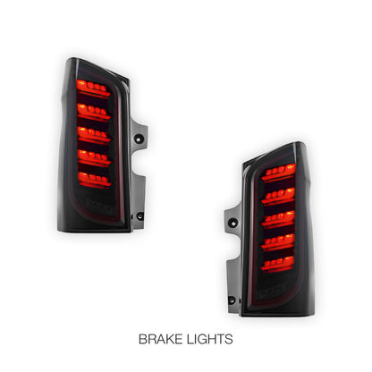 Mercedes-Benz Vito W447 (2016 - 2022) Sequential Smoked LED Tail Lights LH + RH