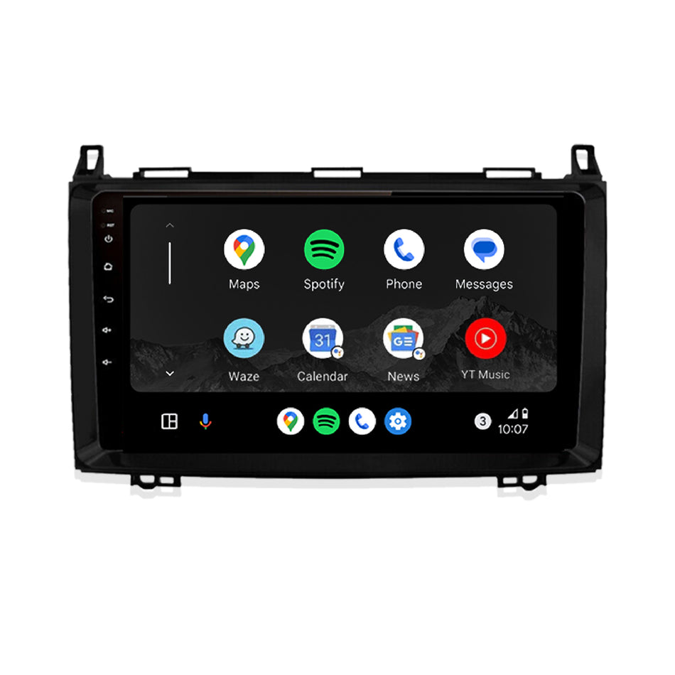 Mercedes-Benz Sprinter / 2500 / 3500 / W906 (2006 - 2012) 9" Wireless Android 12 Head Unit for Apple CarPlay / Android Auto