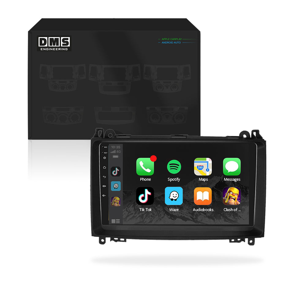 Mercedes-Benz V-Class / Vito / Viano / W639 (2006 - 2014) 9" Wireless Android 14 Head Unit for Apple CarPlay / Android Auto