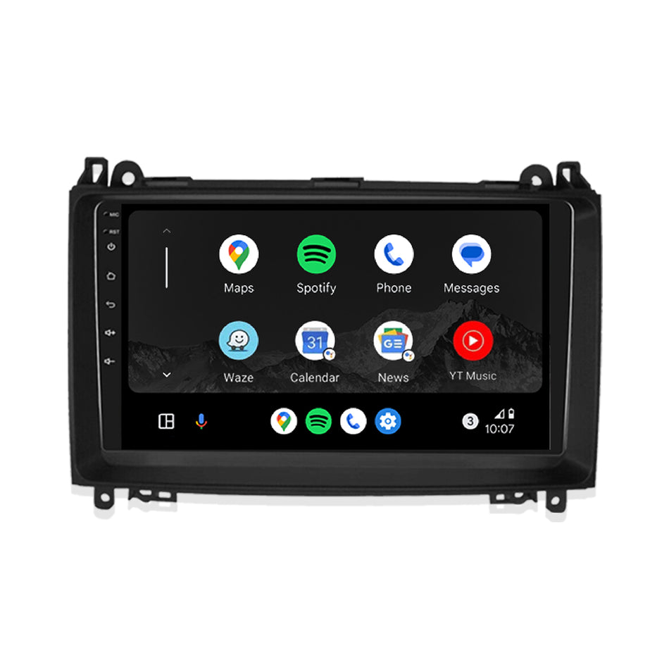 Mercedes-Benz A-Class W169 (2004 - 2012) 9" Wireless Android 14 Head Unit for Apple CarPlay / Android Auto