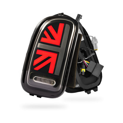 Mini Clubman R55 (2007 - 2014) Smoked Animation DRL Tail Lights LH + RH