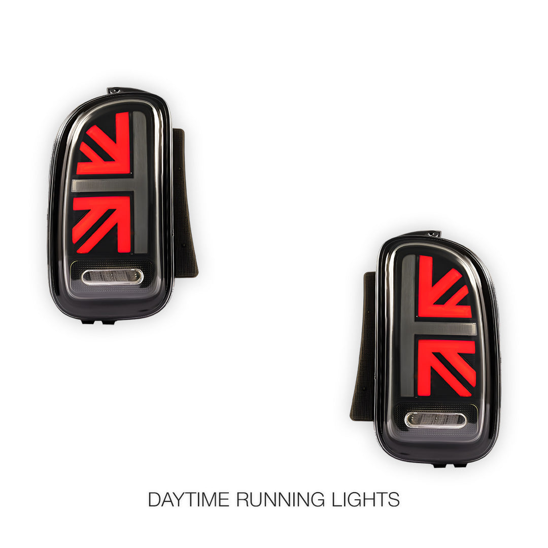 Mini Clubman R55 (2007 - 2014) Smoked Animation DRL Tail Lights LH + RH