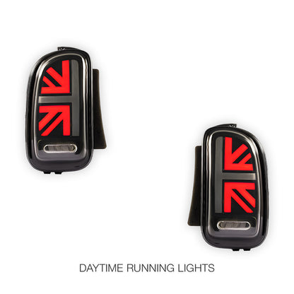 Mini Clubman R55 (2007 - 2014) Smoked Animation DRL Tail Lights LH + RH