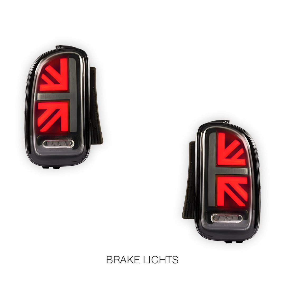 Mini Clubman R55 (2007 - 2014) Smoked Animation DRL Tail Lights LH + RH