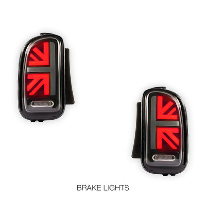 Mini Clubman R55 (2007 - 2014) Smoked Animation DRL Tail Lights LH + RH