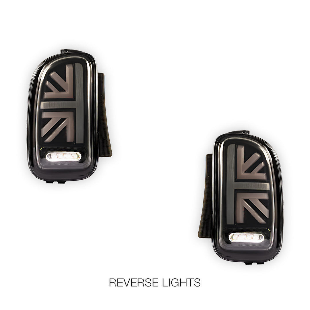 Mini Clubman R55 (2007 - 2014) Smoked Animation DRL Tail Lights LH + RH