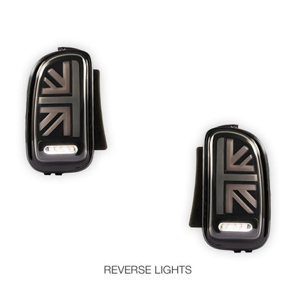 Mini Clubman R55 (2007 - 2014) Smoked Animation DRL Tail Lights LH + RH