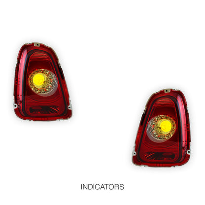 Mini Cooper R56 (2010 - 2013) 3D Stripe Bar LED Tail Lights LH + RH