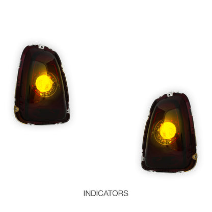 Mini Cooper R56 (2010 - 2013) 3D Stripe Bar LED Tail Lights LH + RH