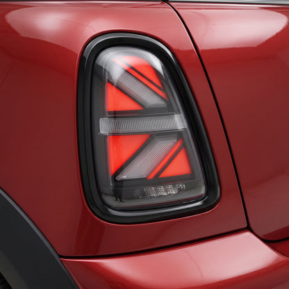 Mini Cooper R56 / R57 / R58 / R59 (2007 - 2015) Sequential Clear Red LED Tail Lights LH + RH