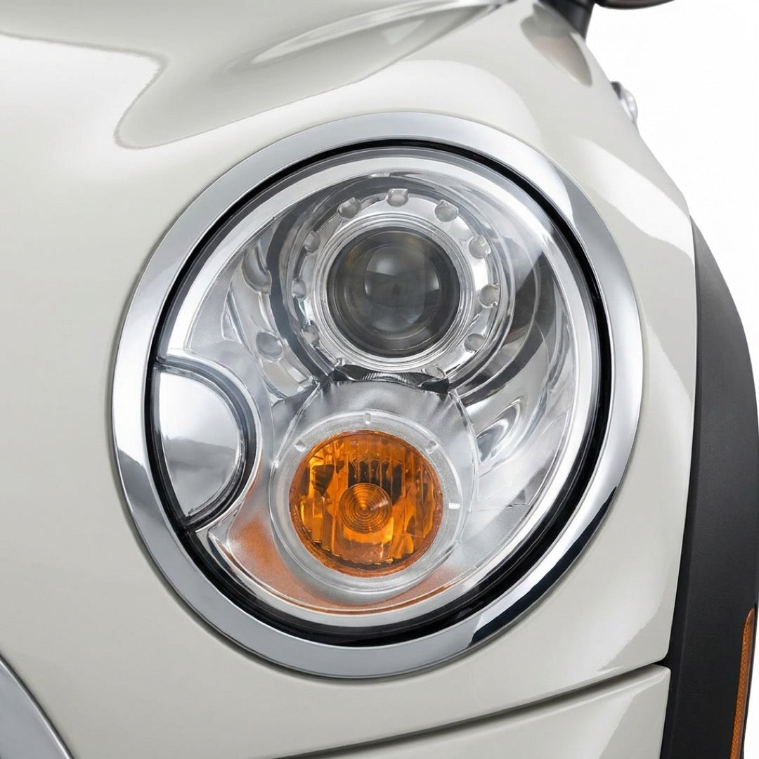 Mini Cooper R56 (2007 - 2010) OEM Style Xenon Headlights With Amber Indicator LH + RH