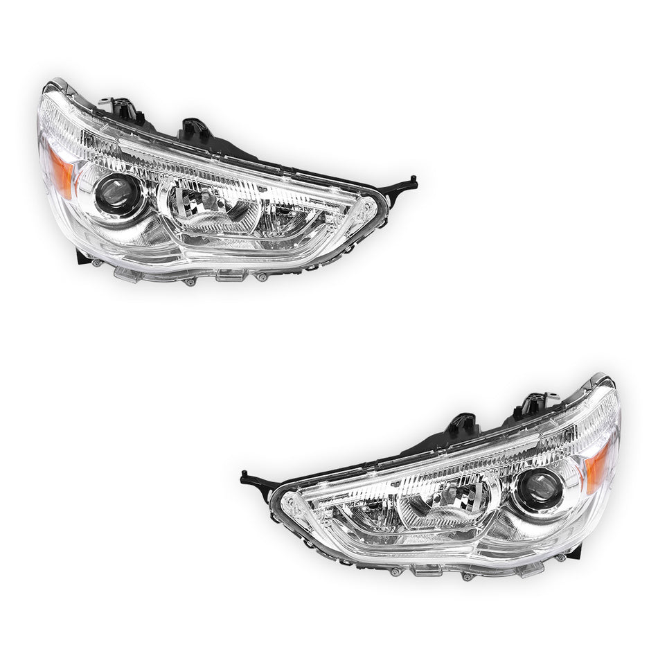 Mitsubishi ASX XA / XB / XC (2010 - 2019) Halogen OEM Style Headlights LH + RH