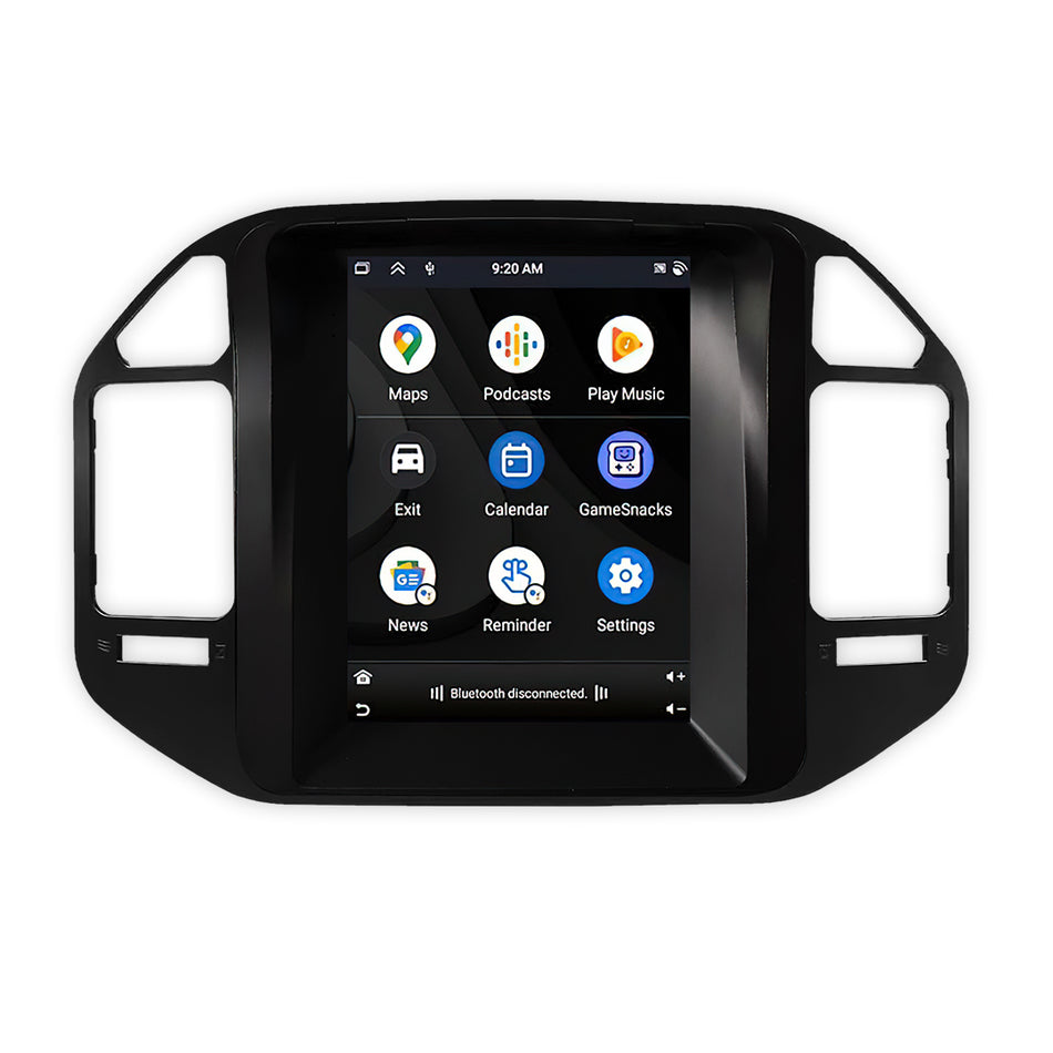 Mitsubishi Pajero NM / NP (2000 - 2006) 9.7" 13.3" Wireless Android 15 Head Unit for Apple CarPlay / Android Auto