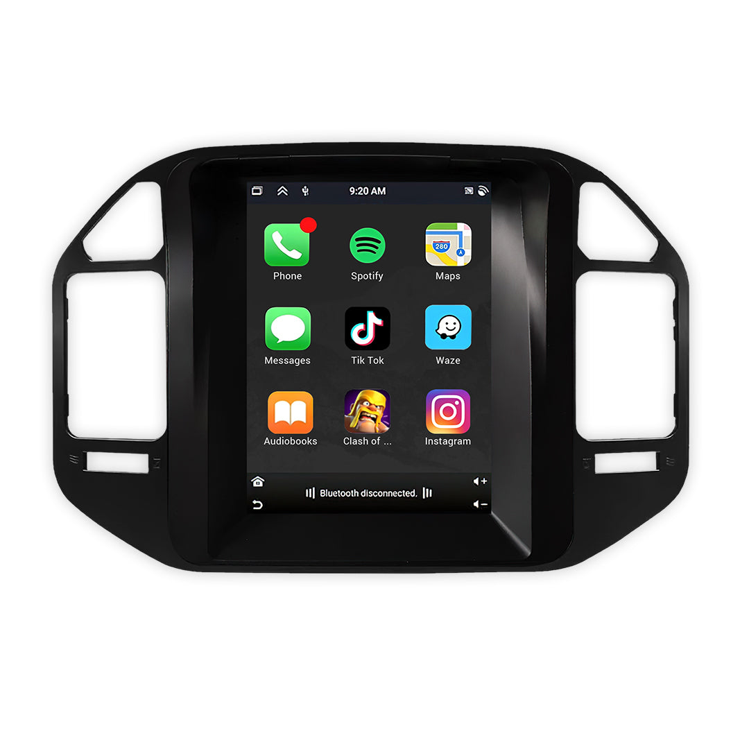 Mitsubishi Pajero NM / NP (2000 - 2006) 9.7" 13.3" Wireless Android 16 Head Unit for Apple CarPlay / Android Auto