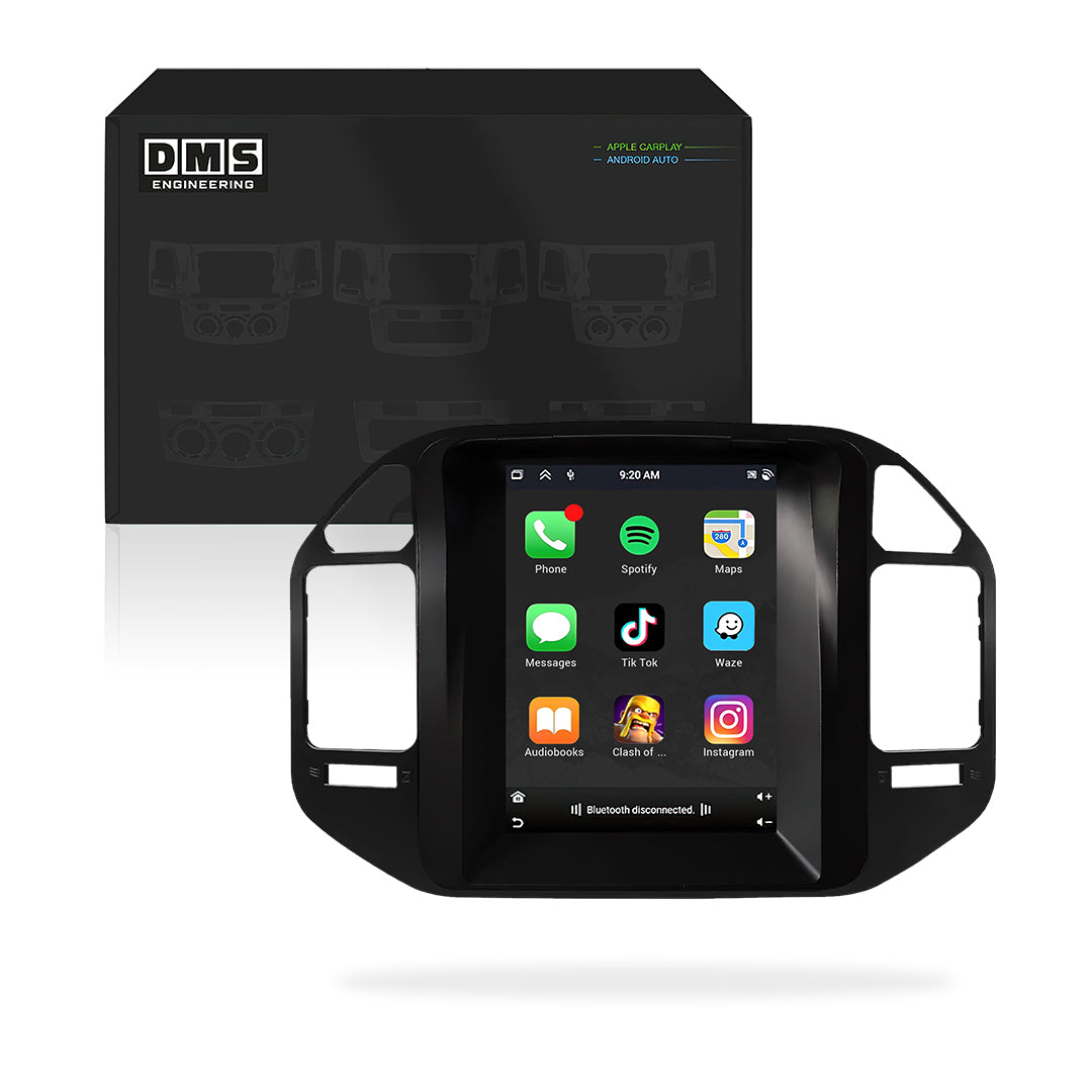 Mitsubishi Pajero NM / NP (2000 - 2006) 9.7" 13.3" Wireless Android 16 Head Unit for Apple CarPlay / Android Auto