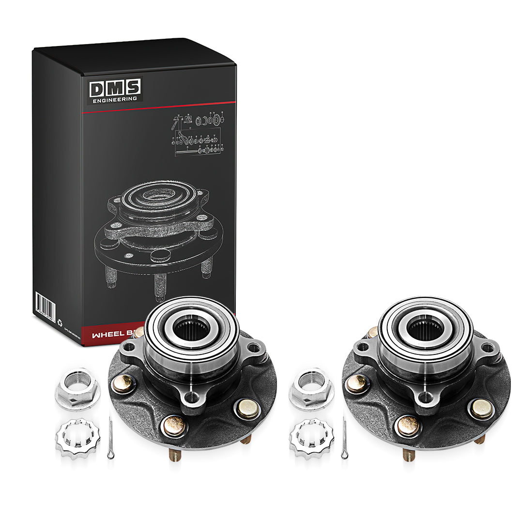 Mitsubishi Pajero NS / NT / NW / NX (2006 - 2021) 14mm Front Wheel Bearing Hubs LH + RH