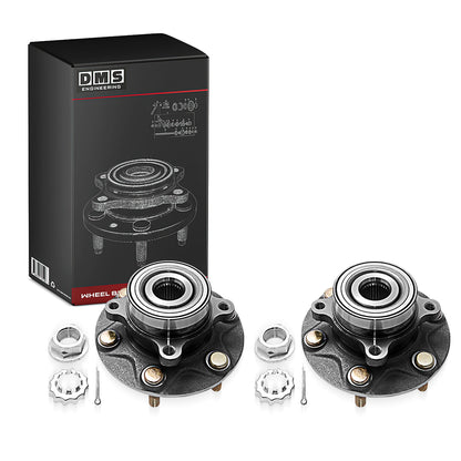 Mitsubishi Pajero NS / NT / NW / NX (2006 - 2021) 14mm Front Wheel Bearing Hubs LH + RH