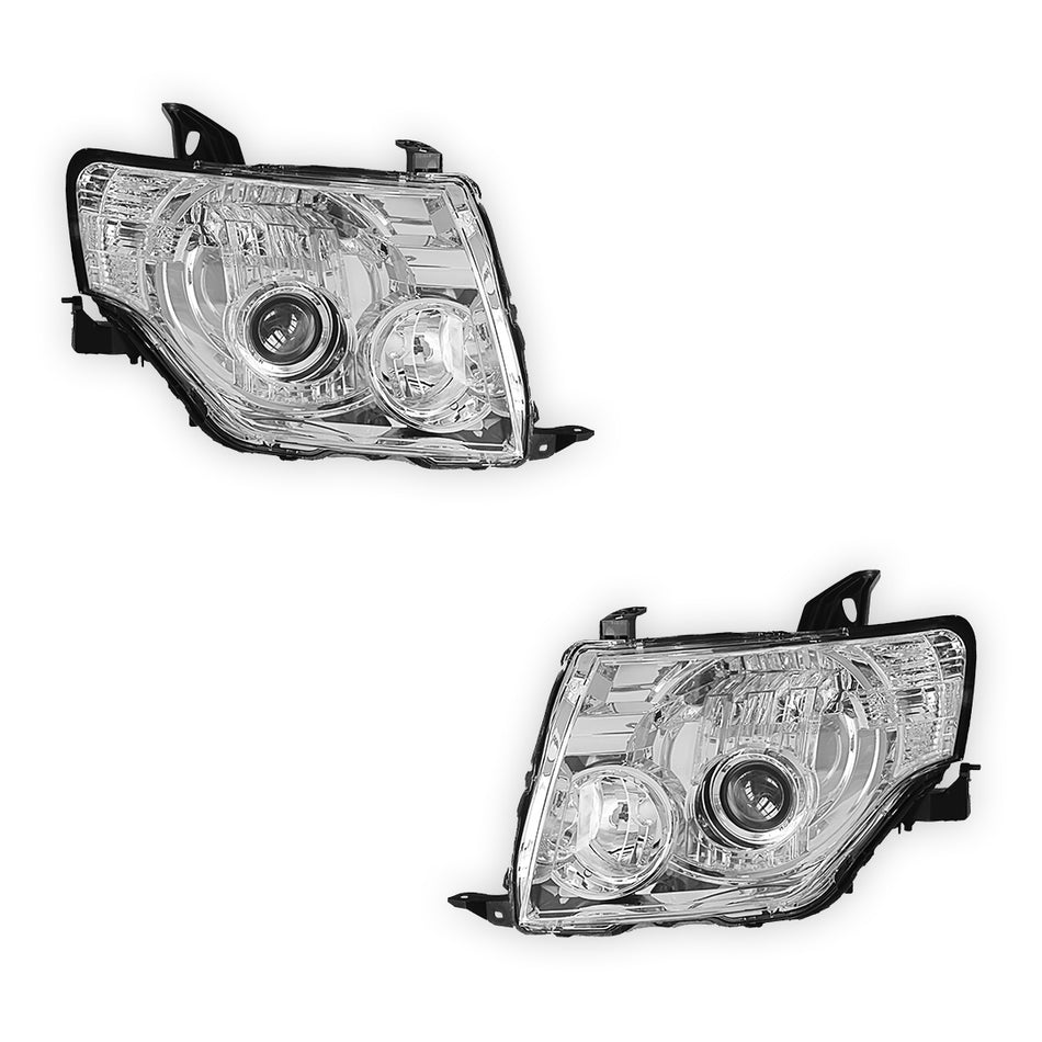Mitsubishi Pajero NS / NT / NW (2006 - 2010) Electric OEM Style Headlights LH + RH