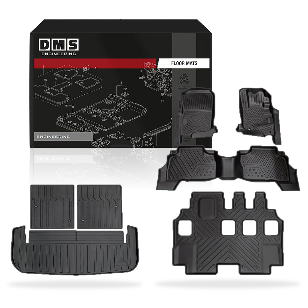 Mitsubishi Pajero Sport QE / QF / QG 7 - Seater (2015 - 2025) Car Floor Mats