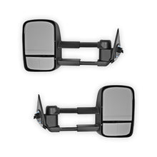 Mitsubishi Triton ML / MN (2006 - 2015) Black Electric LED Indicators Extendable Towing Side Mirrors LH + RH (Copy)