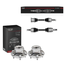 Mitsubishi Triton ML / MN (2006 - 2015) Front Wheel Bearing Hubs + CV Joint Drive Shafts LH + RH (10% OFF)