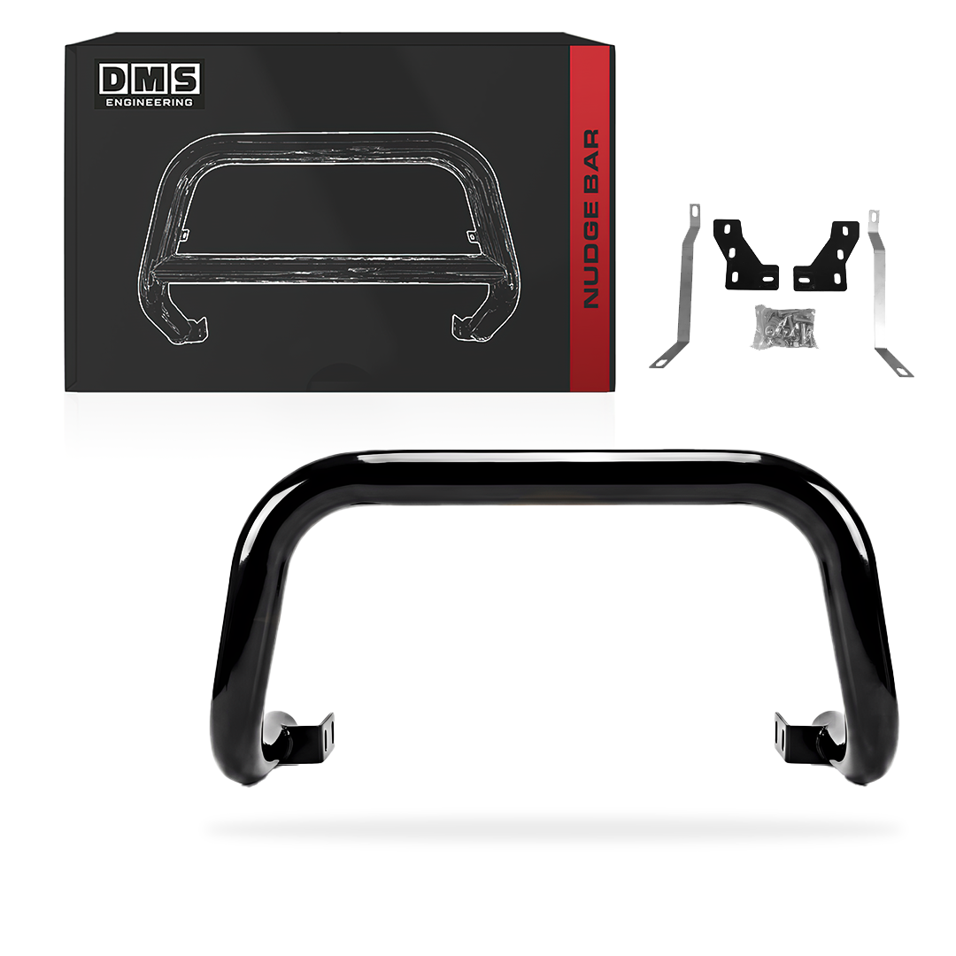 Mitsubishi Triton MV (2024 - 2026) Black Stainless Steel Nudge Bar