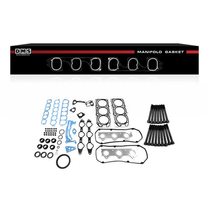 Mitsubishi 380 DB (2005 - 2008) 3.8L VRS Cylinder Head Gaskets + Head Bolt Complete Set