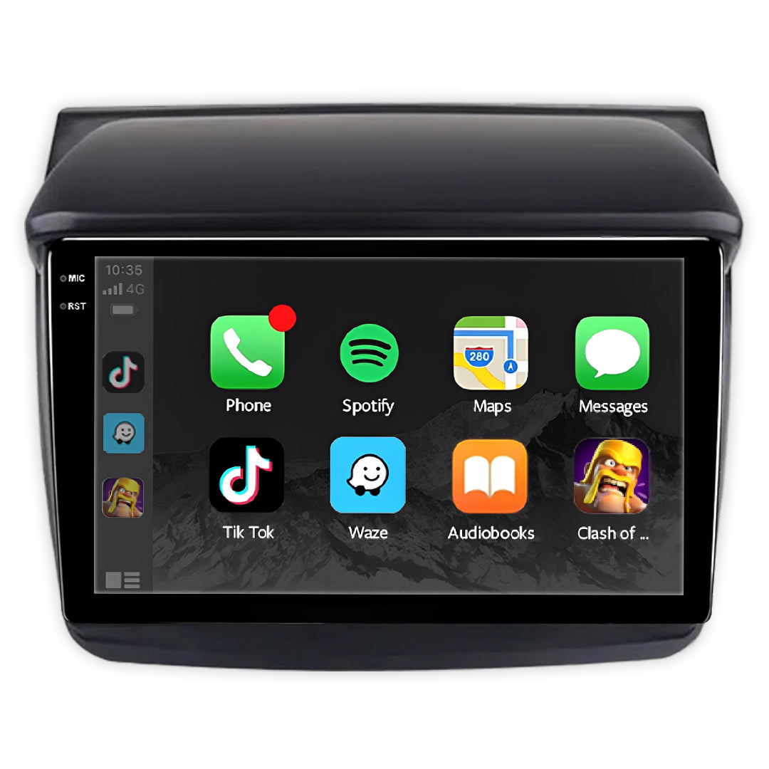 Mitsubishi Challenger PB (2009 - 2013) 9" Wireless Android 15 Head Unit for Apple CarPlay / Android Auto