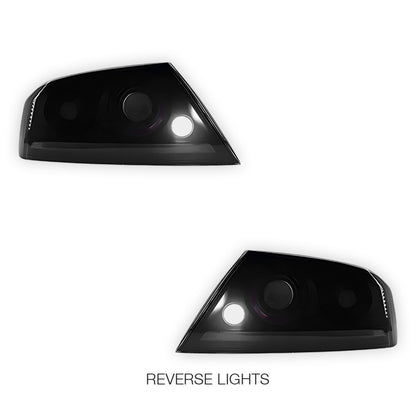 Mitsubishi Lancer CG / CH (2001 - 2007) Smoked Sequential RGB LED Tail Lights LH + RH