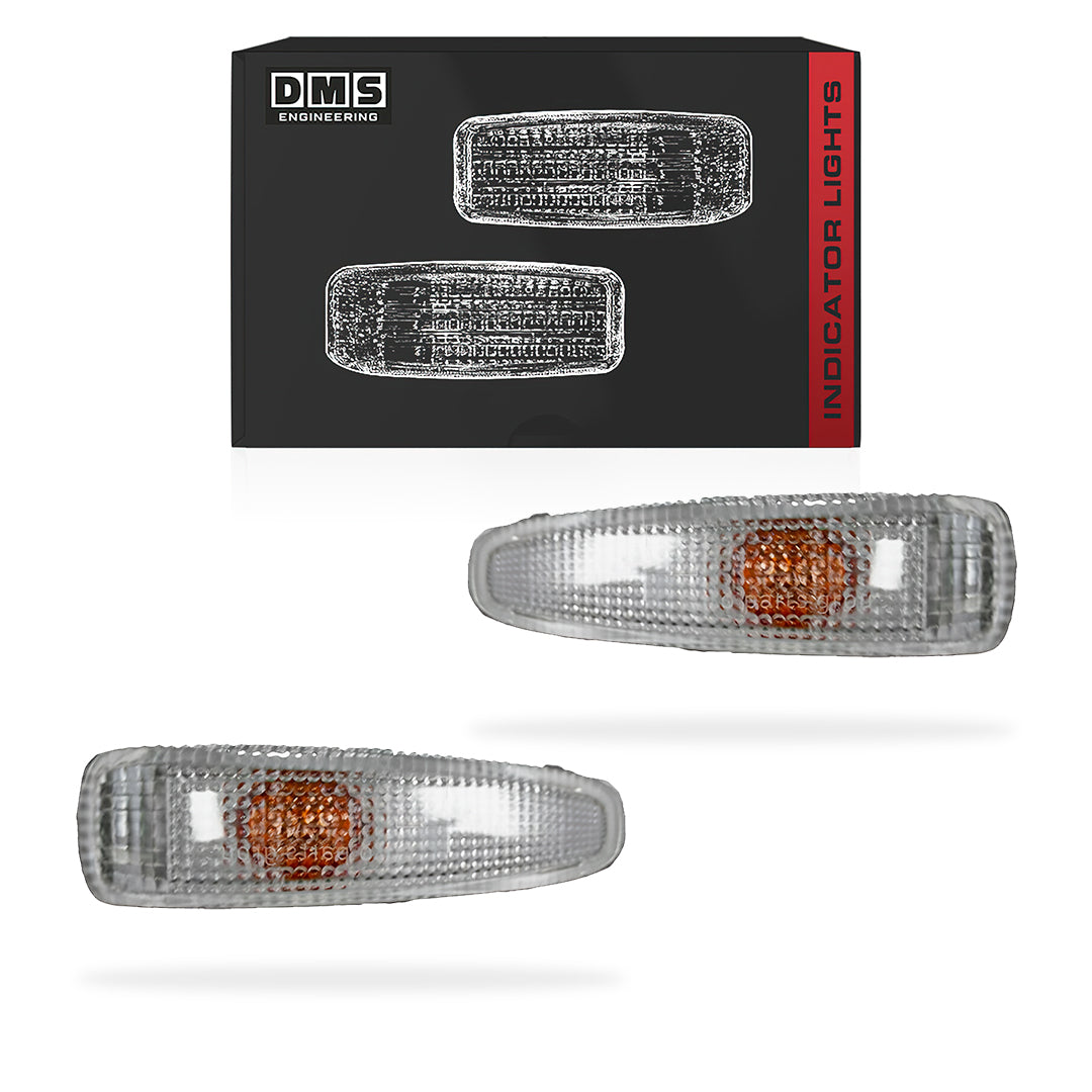 Mitsubishi Lancer CJ (2007 - 2014) Clear Side Guard Indicator Lights LH + RH